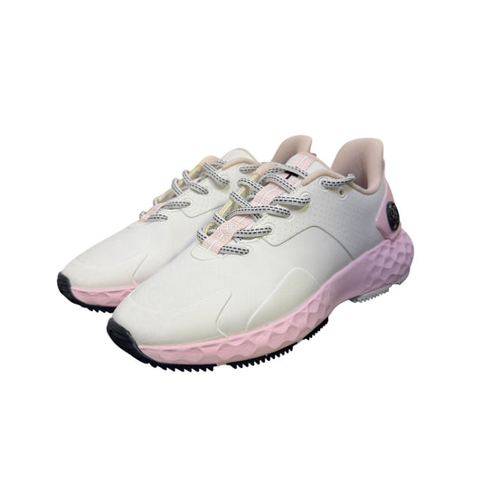 G/Fore Golf Shoes White & Pink Athletic Sneakers Size 6