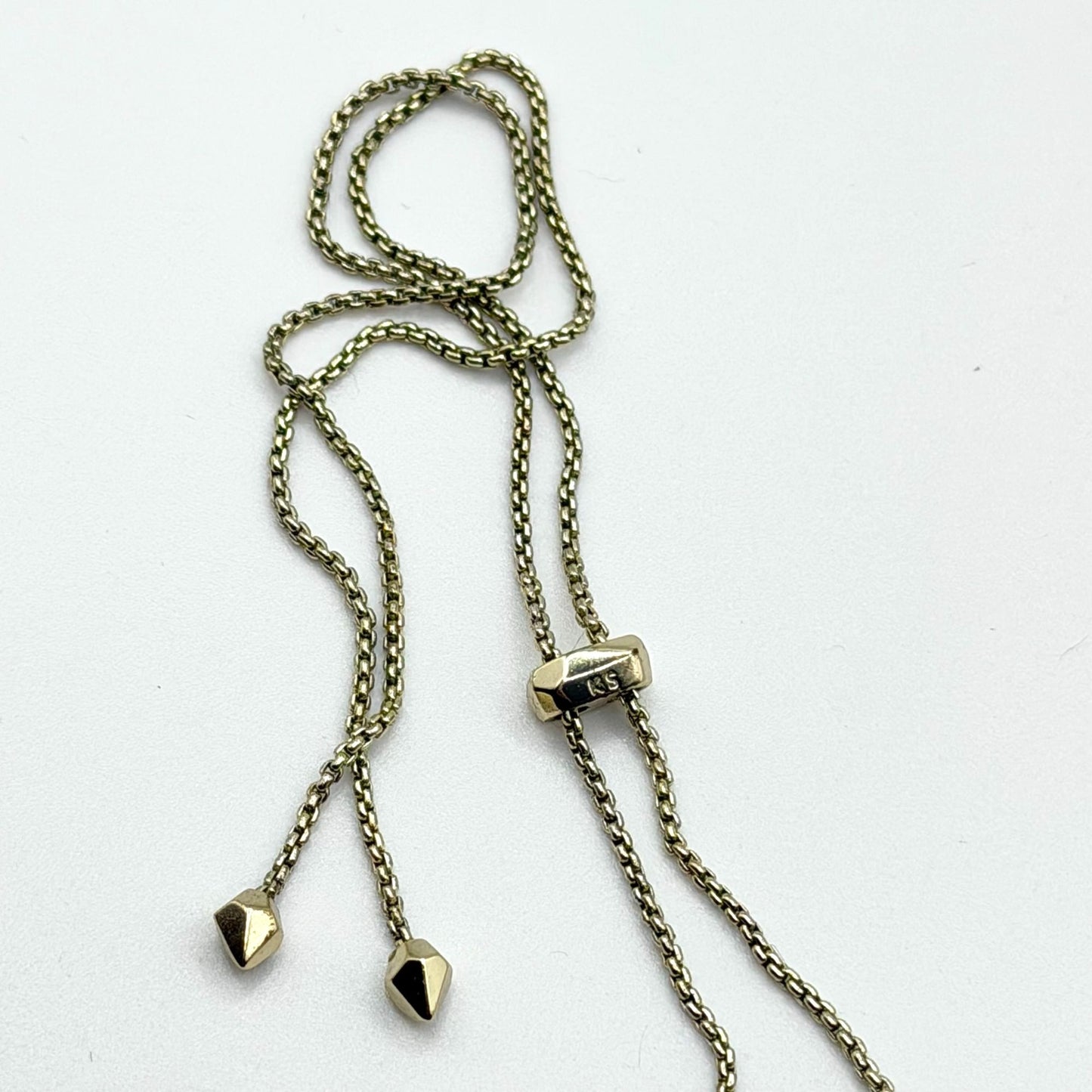 Kendra Scott Horizontal Bar Opal Pendant Necklace Gold-Tone