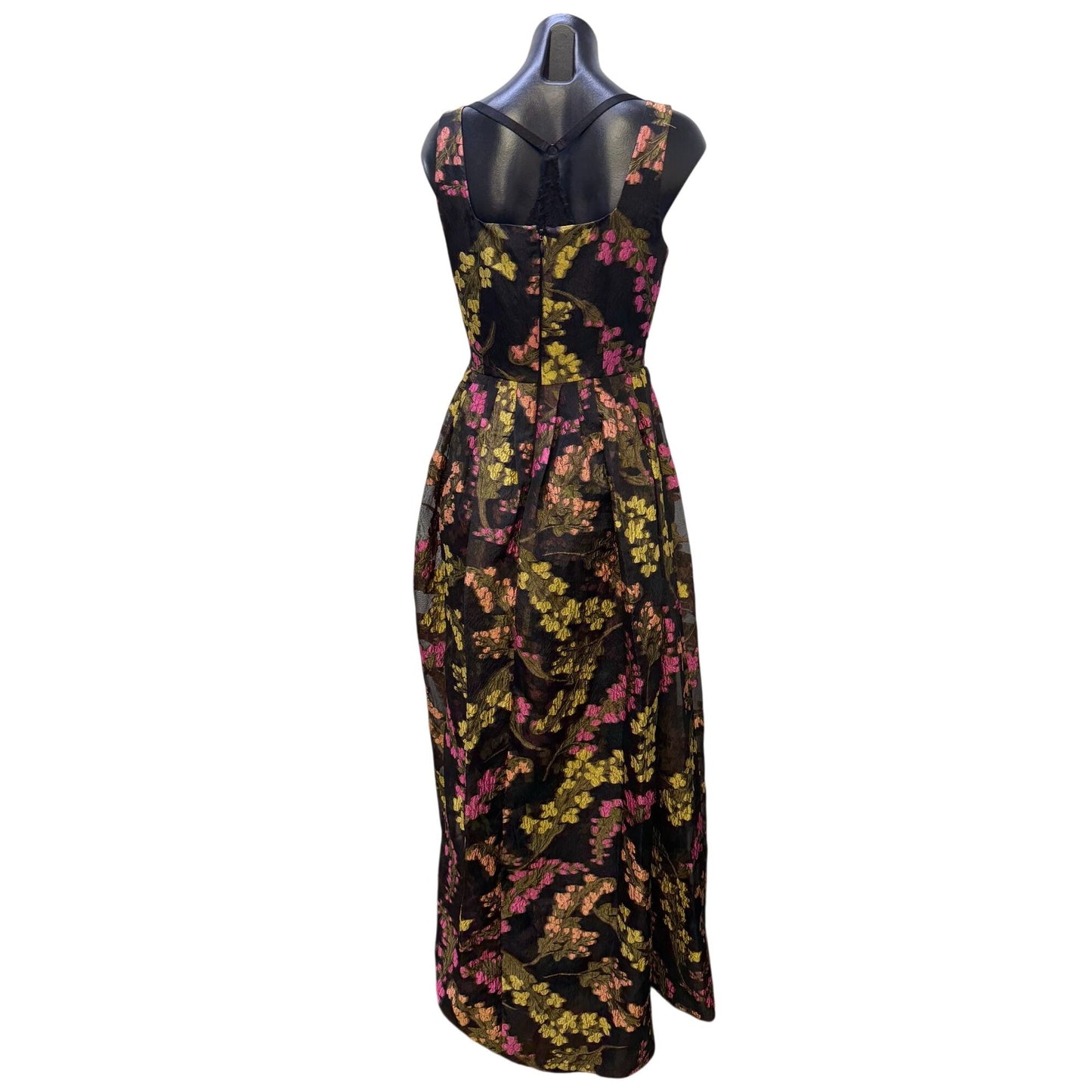 NWT Alex Marie Black Multi Dress Size 4