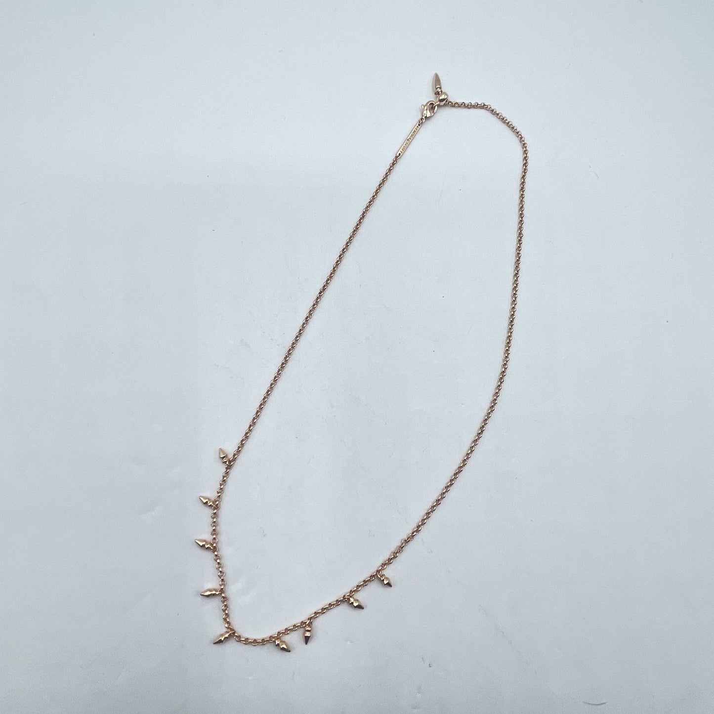 Kendra Scott Gold Spike Necklace