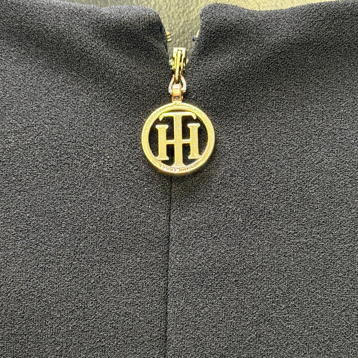 Tommy Hilfiger Black & White Knit Dress L