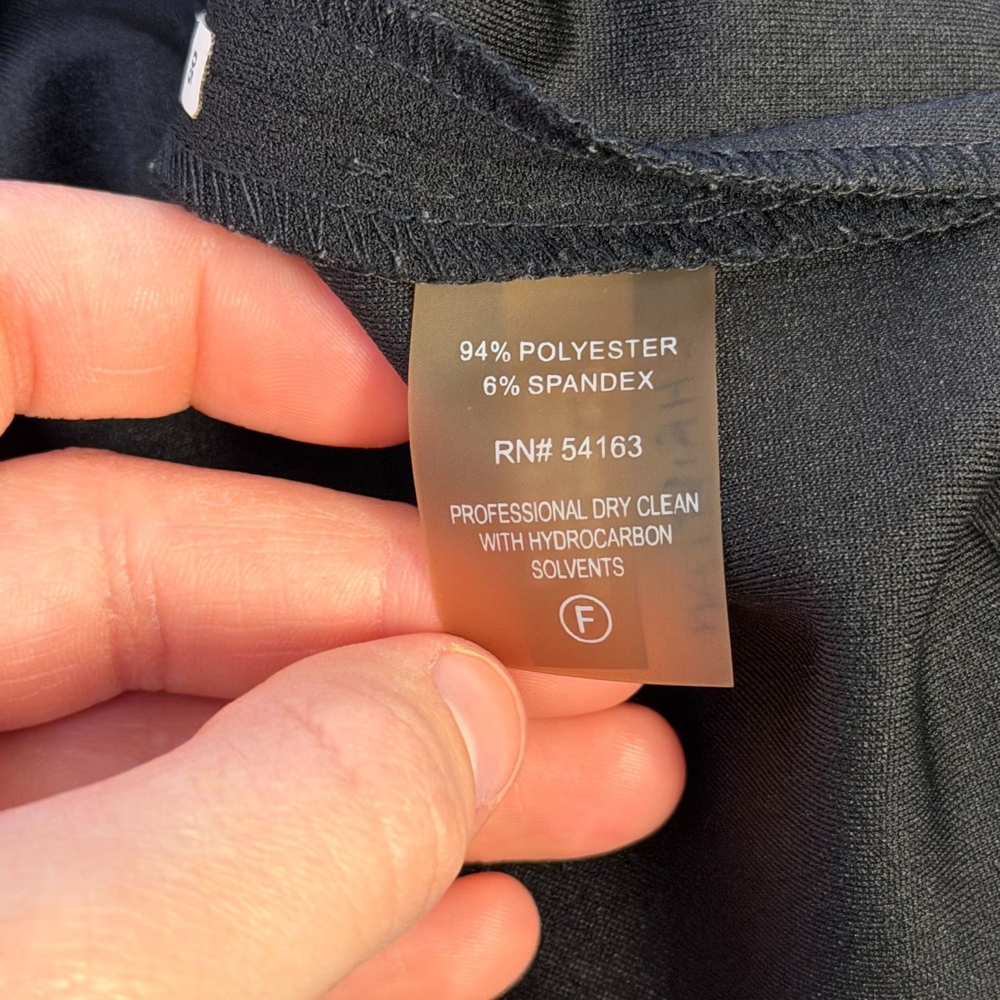 Tommy Hilfiger Black & White Knit Dress L