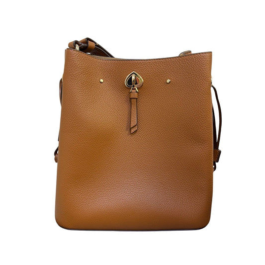 Kate Spade Tan Leather Pebbled Shoulder Bag