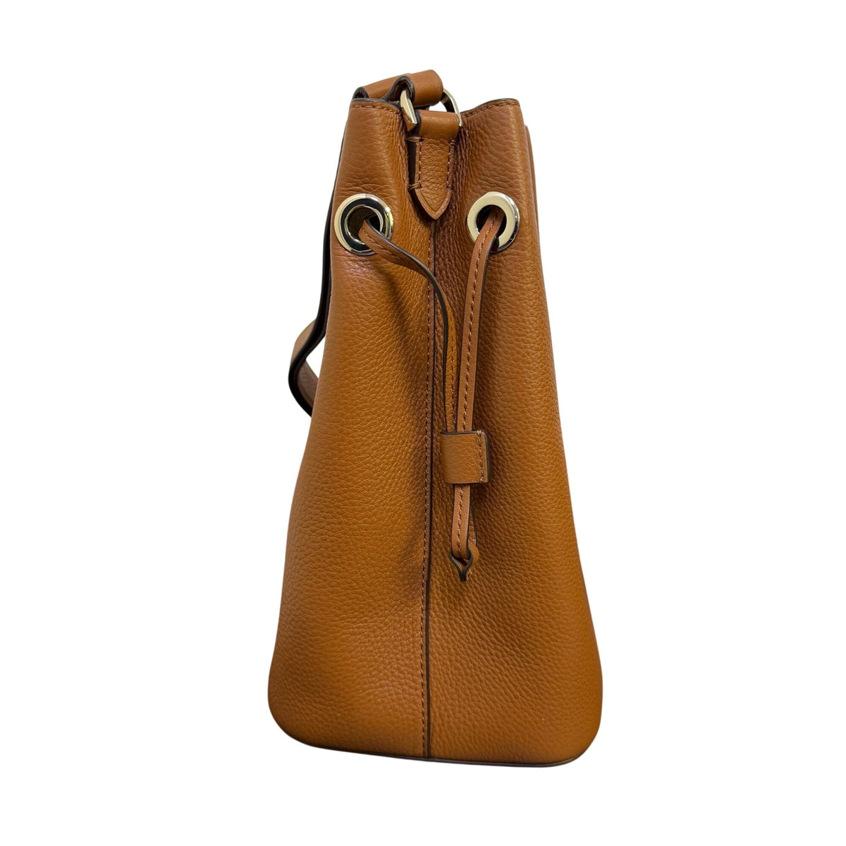 Kate Spade Tan Leather Pebbled Shoulder Bag