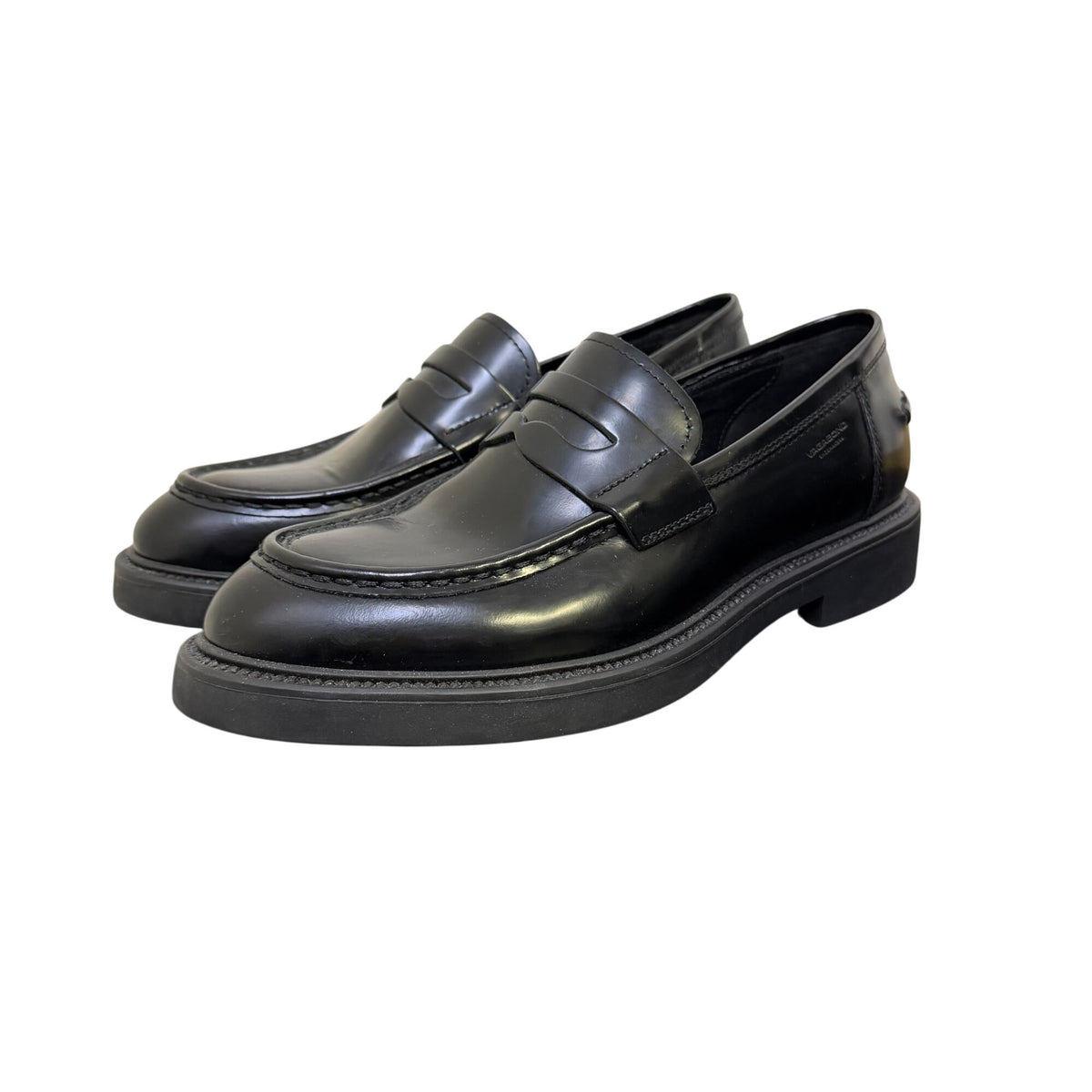Vagabond Shoemakers Black Leather Loafers 8.5