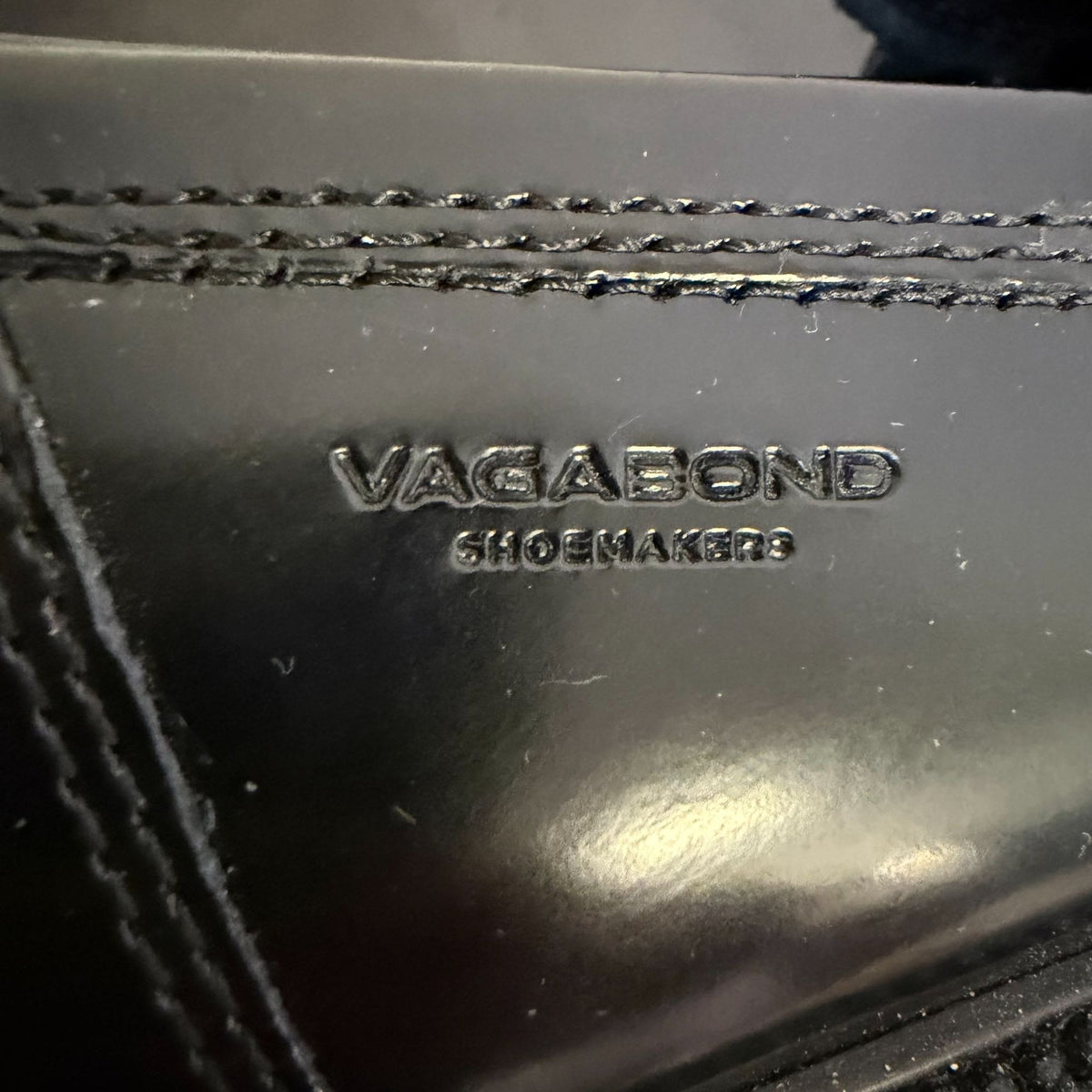 Vagabond Shoemakers Black Leather Loafers 8.5