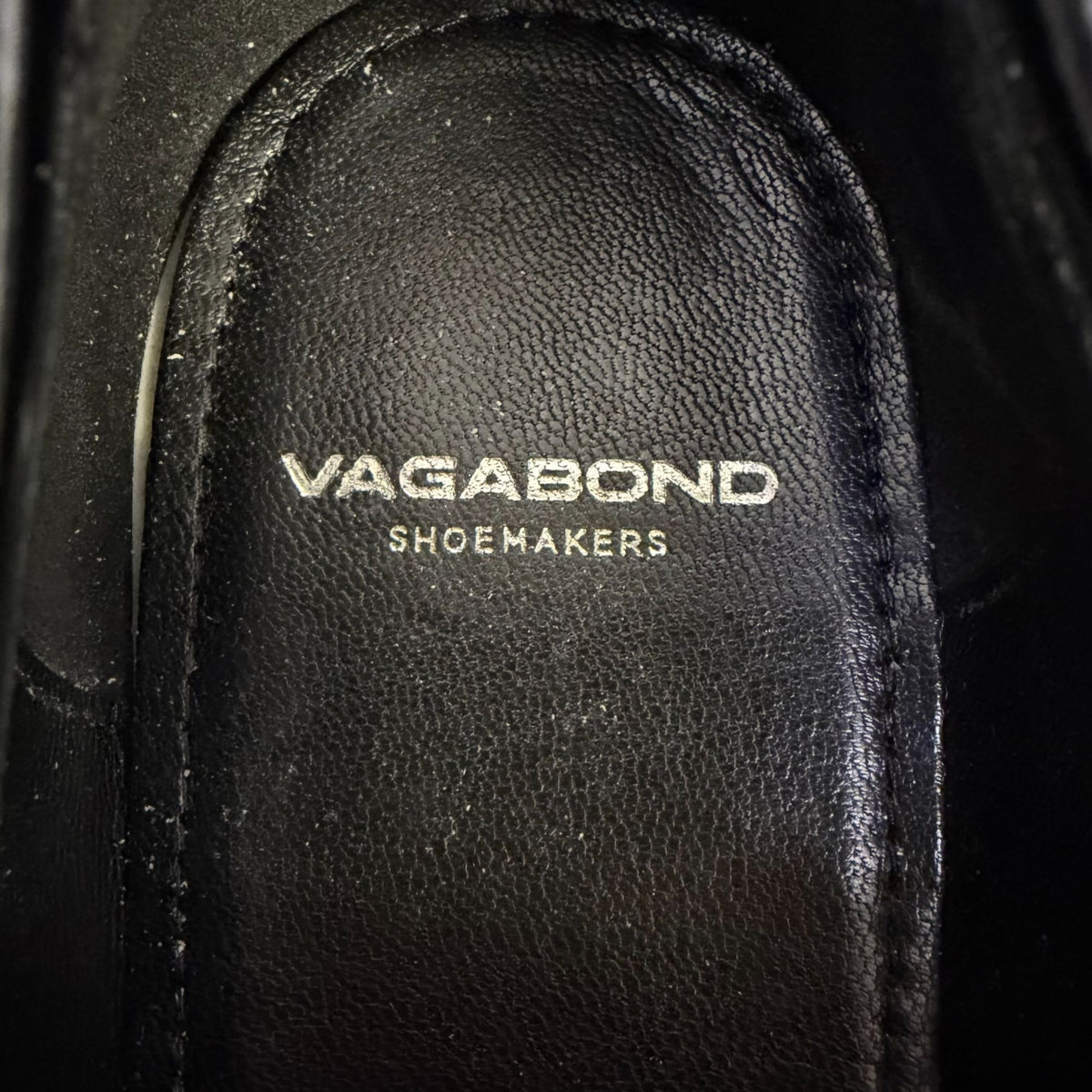 Vagabond Shoemakers Black Leather Loafers 8.5