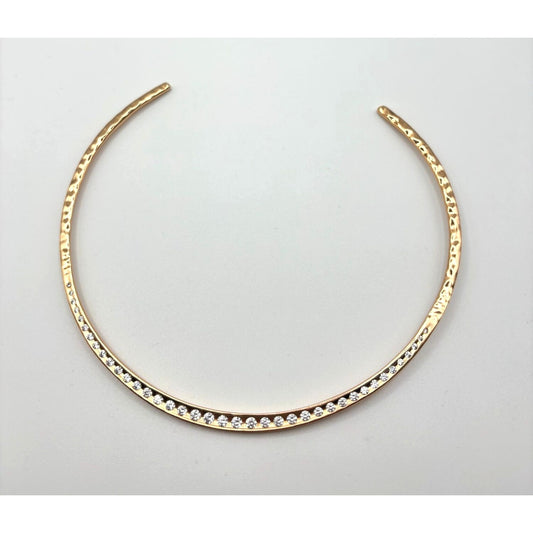 Kendra Scott Gold Collar Necklace With Crystals