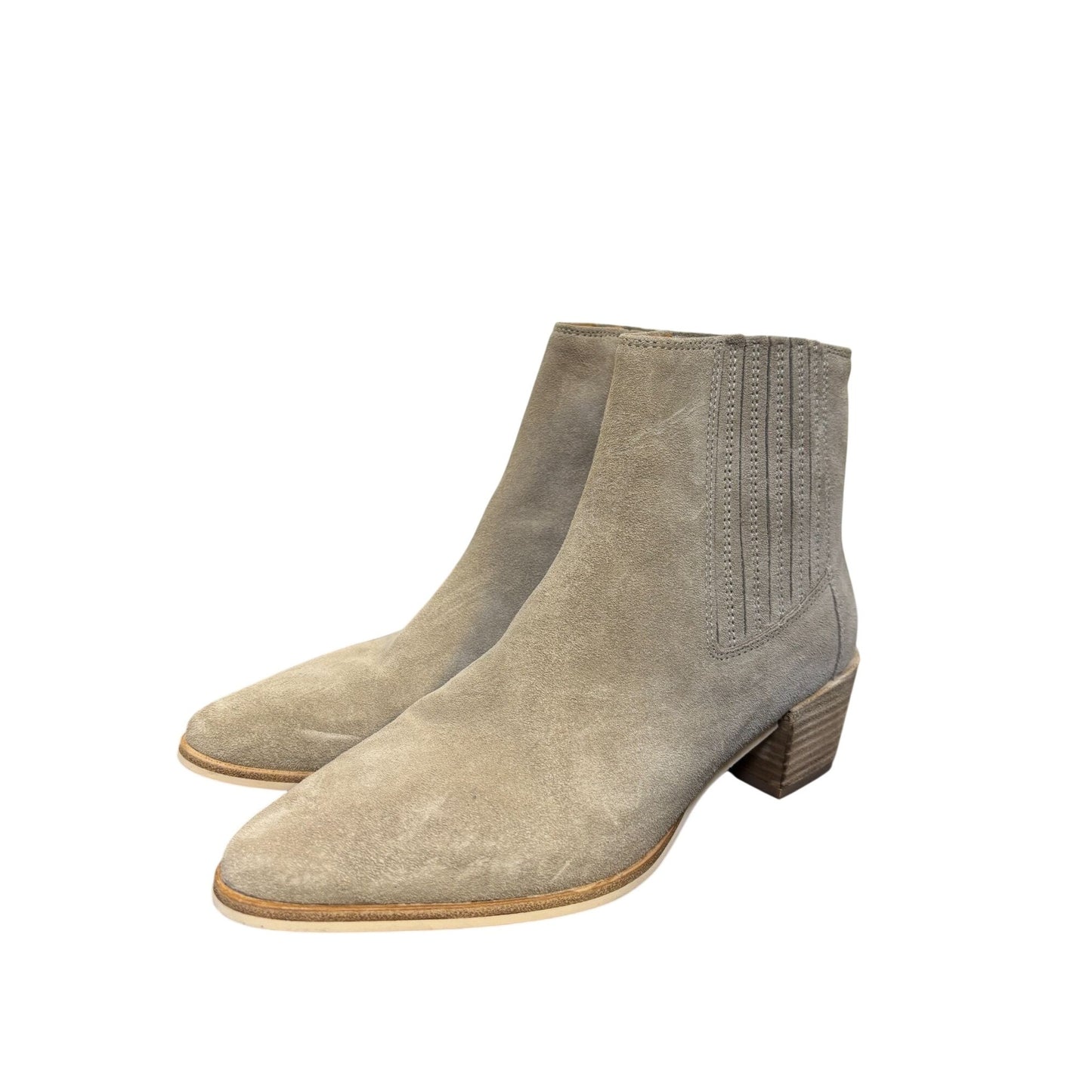 Rag & Bone Beige Suede Ankle Boots Size 8.5