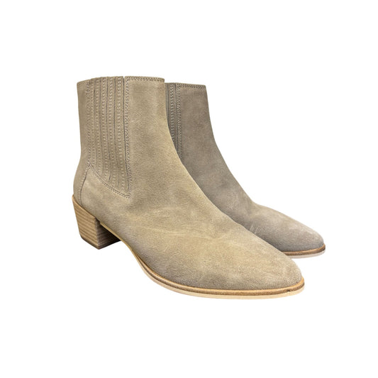 Rag & Bone Beige Suede Ankle Boots Size 8.5