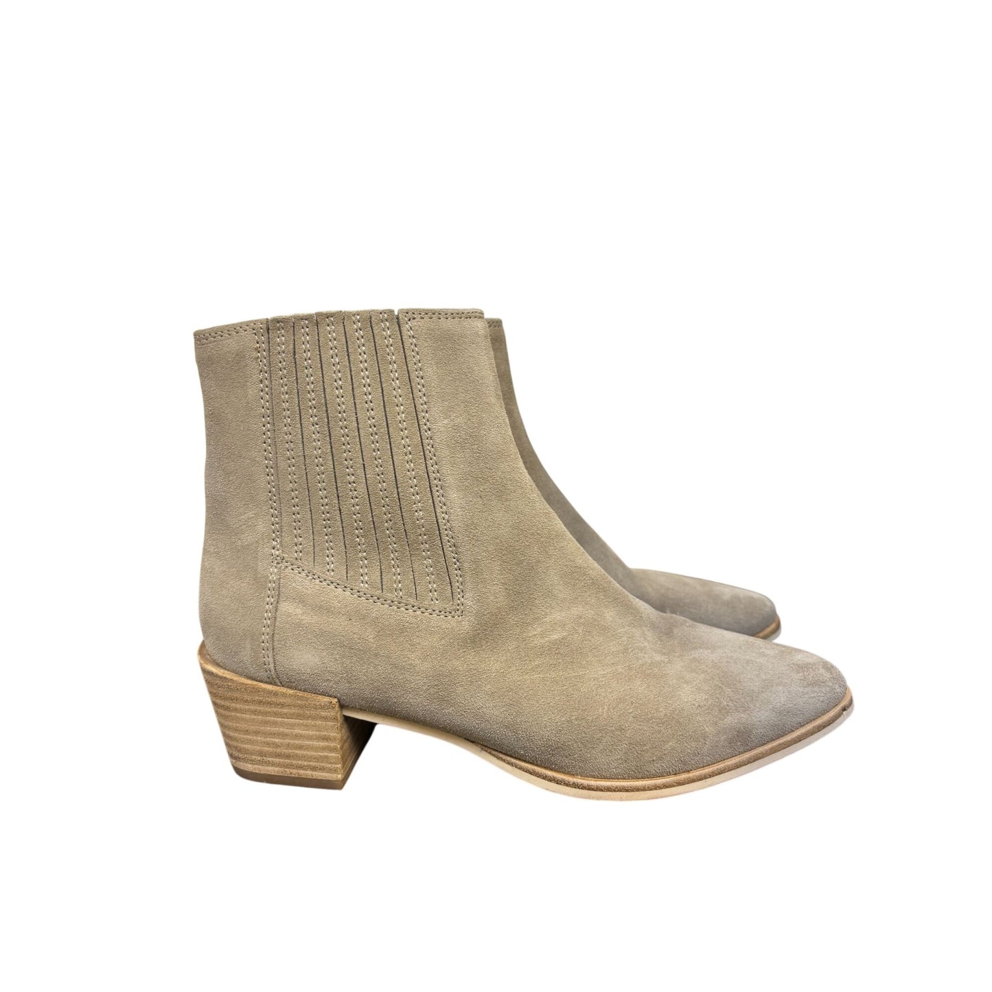 Rag & Bone Beige Suede Ankle Boots Size 8.5