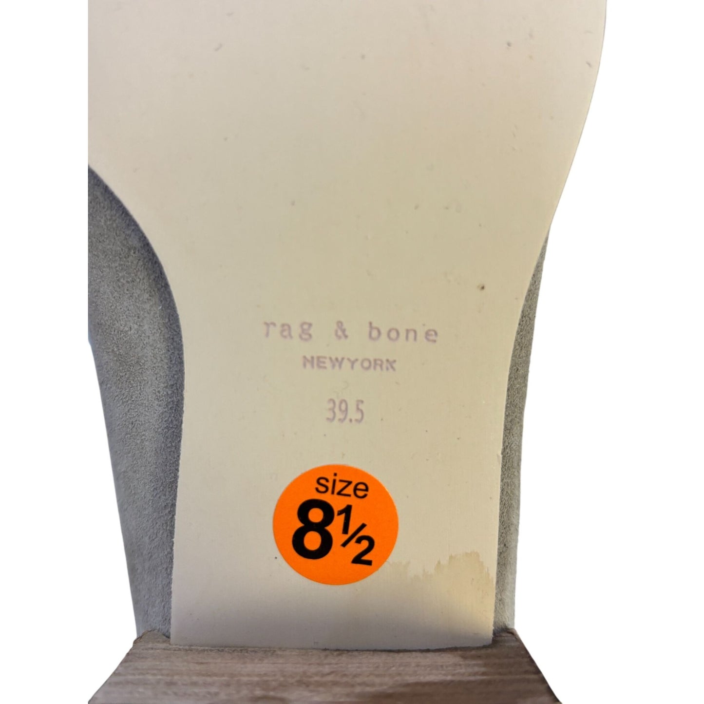 Rag & Bone Beige Suede Ankle Boots Size 8.5