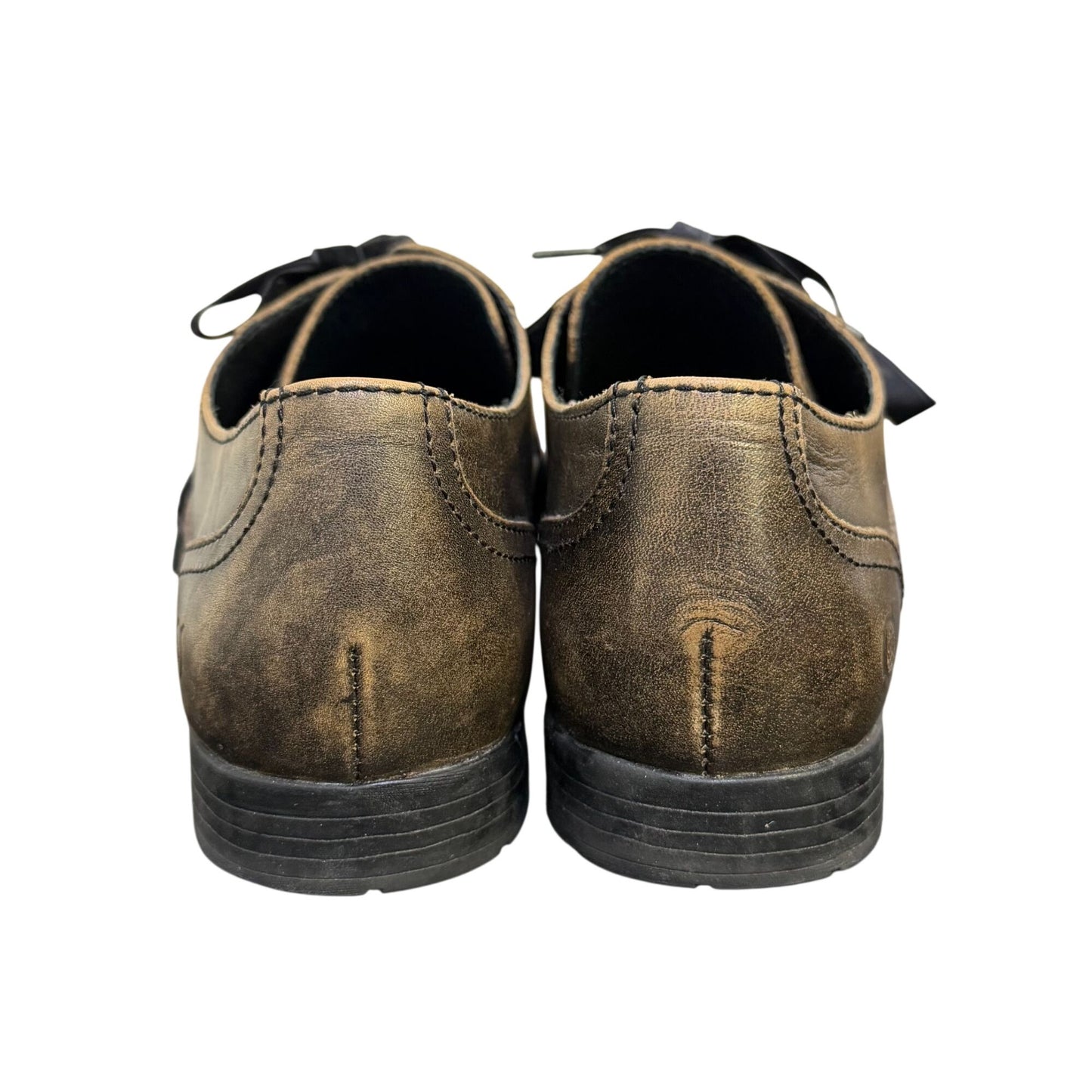 NWOT Born Brown Leather Oxford Shoes Vintage Style 7.5