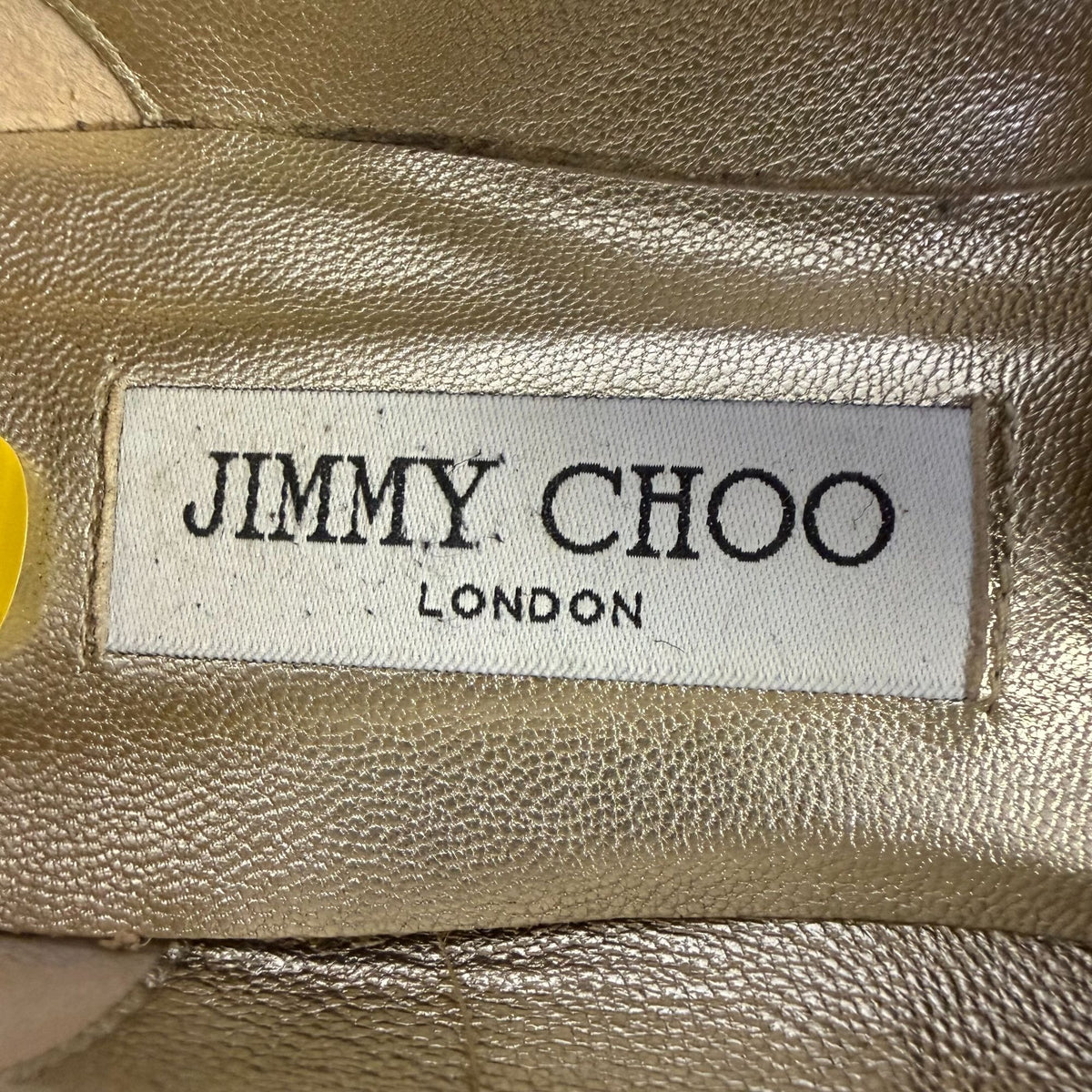 NWOT Jimmy Choo Gold Sequin Loafers Size 7 / EU 37.5