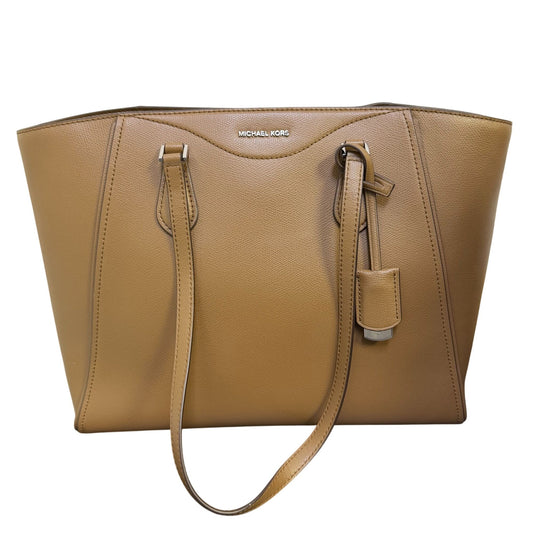 Michael Kors Brown Leather Tote Large