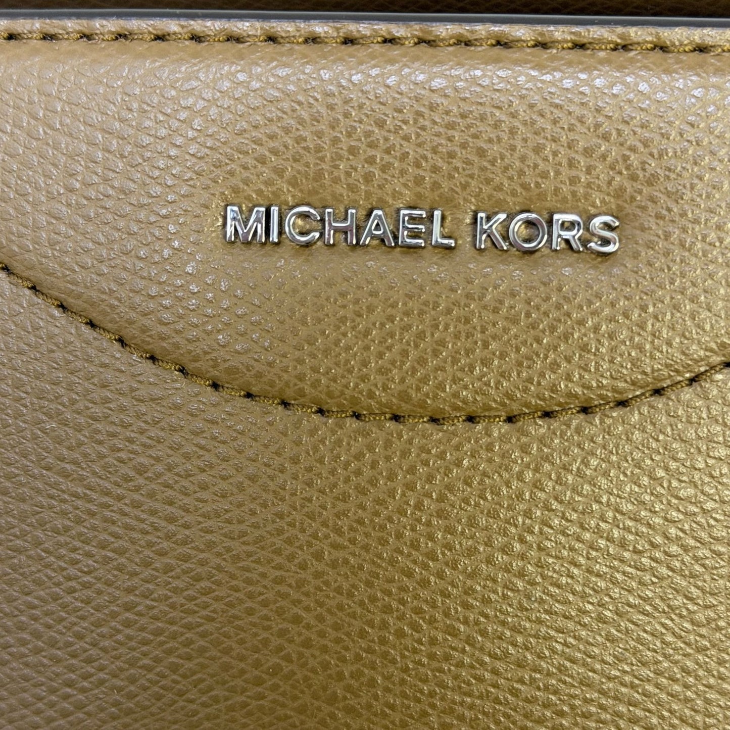 Michael Kors Brown Leather Tote Large
