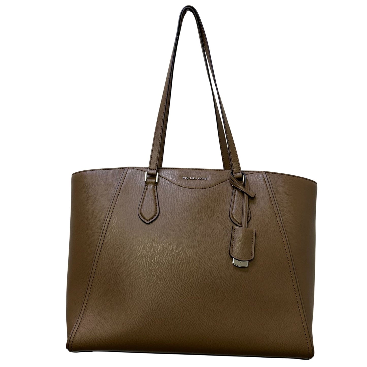 Michael Kors Brown Leather Tote Large