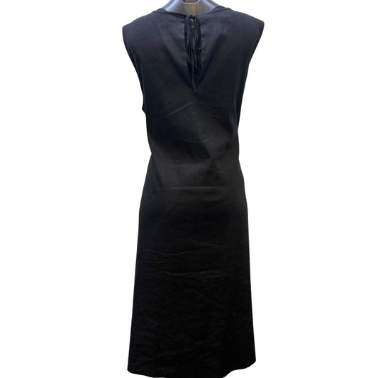 Lafayette 148 New York  Black Sleeveless A-Line Dress XL