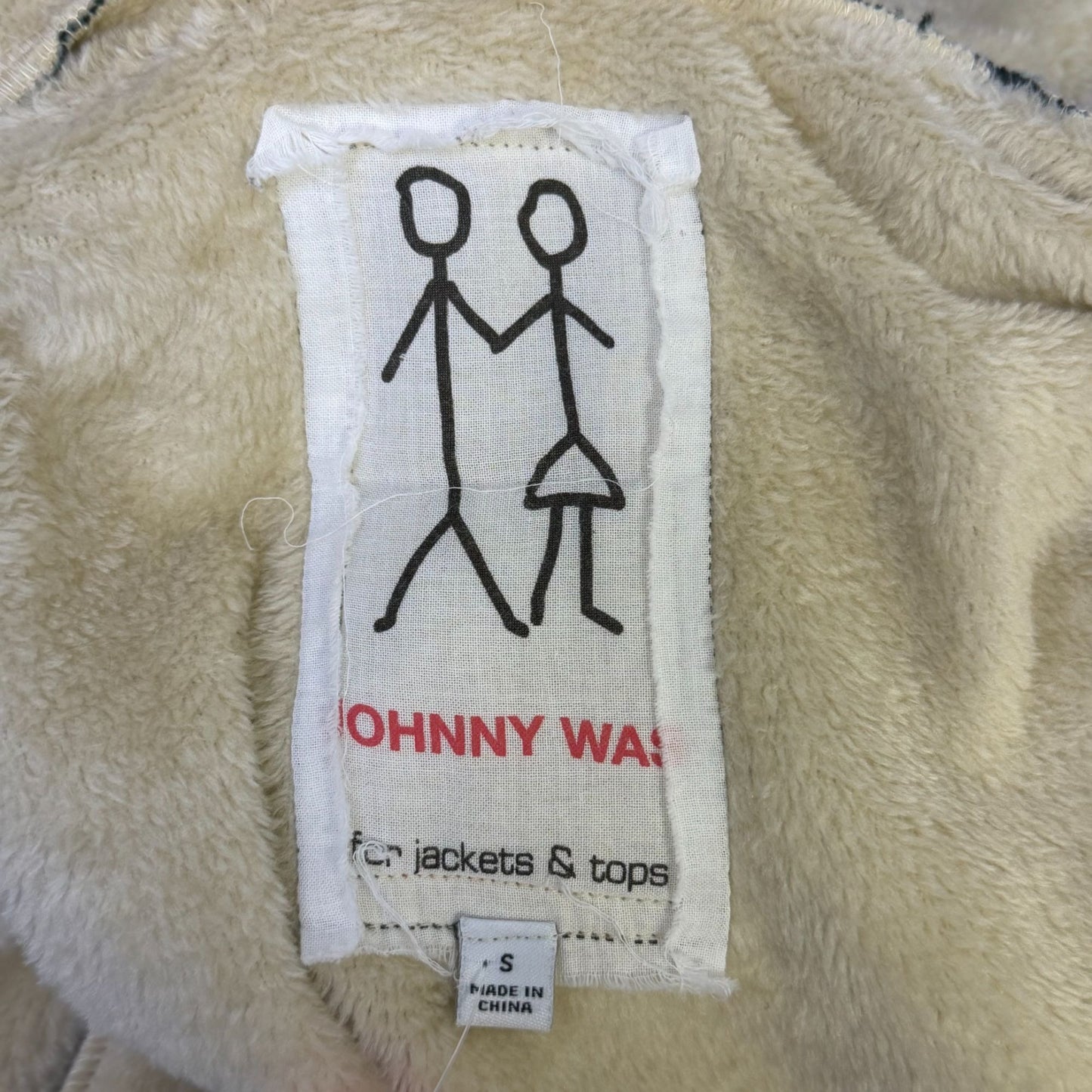 Johnny Was Beige & Green Floral Hooded Coat Jacket S