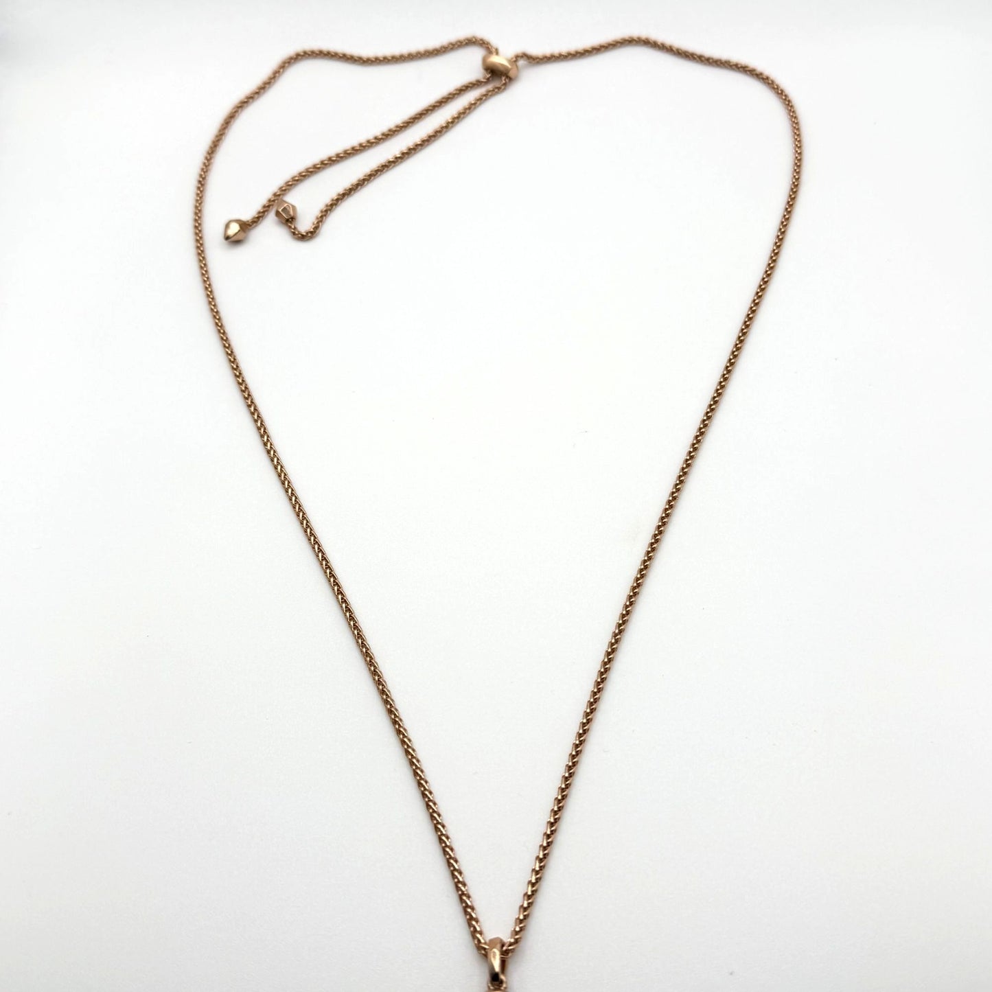 Kendra Scott Gold Tone Tassel Necklace Burgundy Beaded Pendant