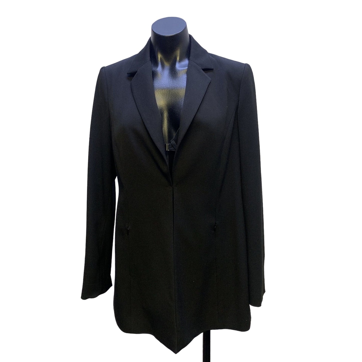 NWT Raffinalla Black Blazer Suit Jacket Size 8