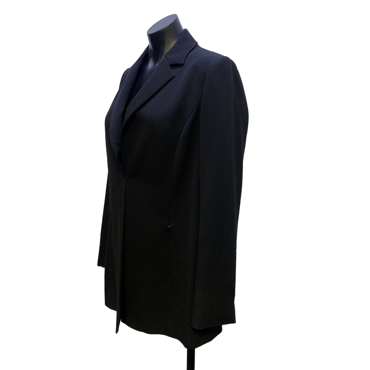 NWT Raffinalla Black Blazer Suit Jacket Size 8