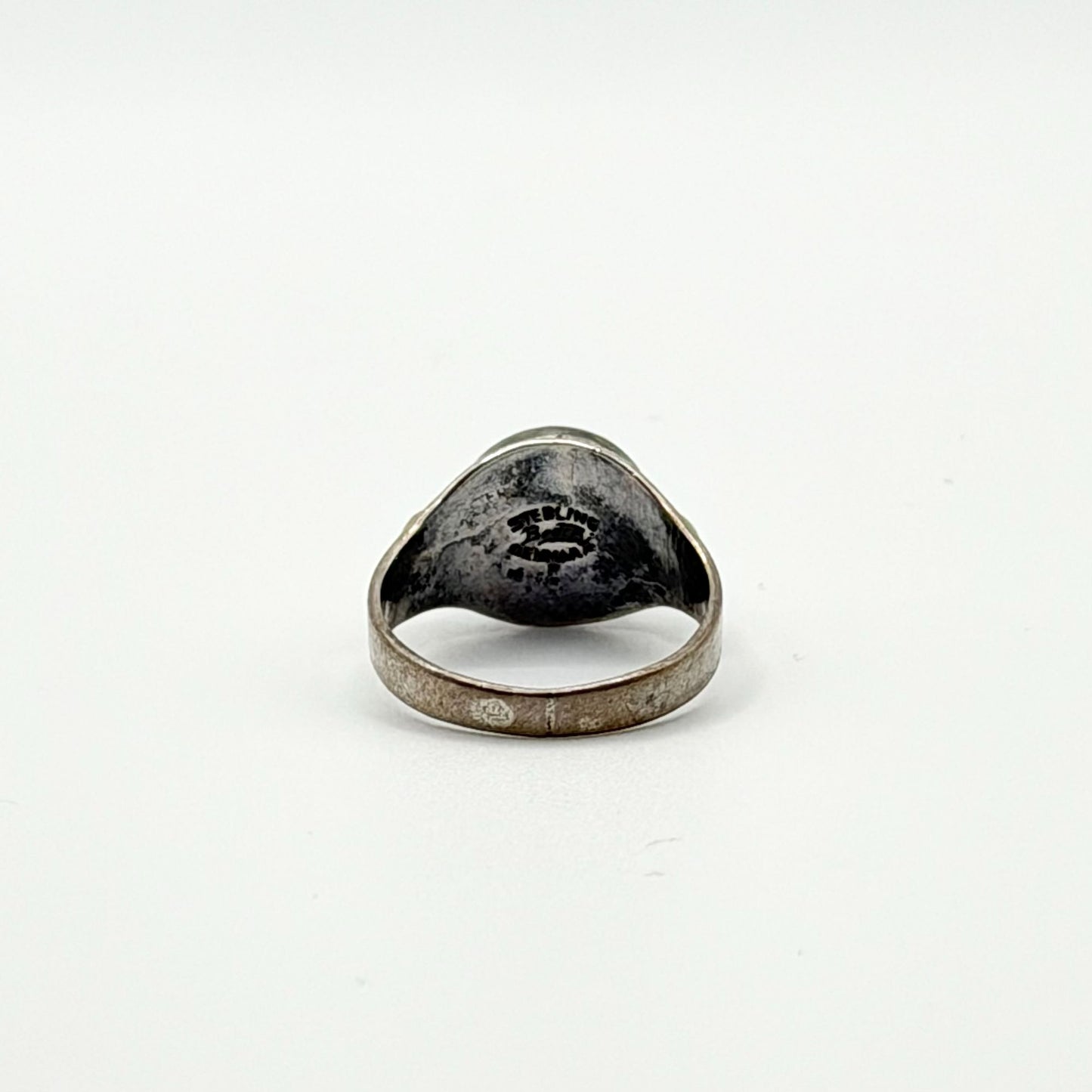 Brdr Denmark 925 Sterling Silver Baltic Amber Ring Sz 6.5