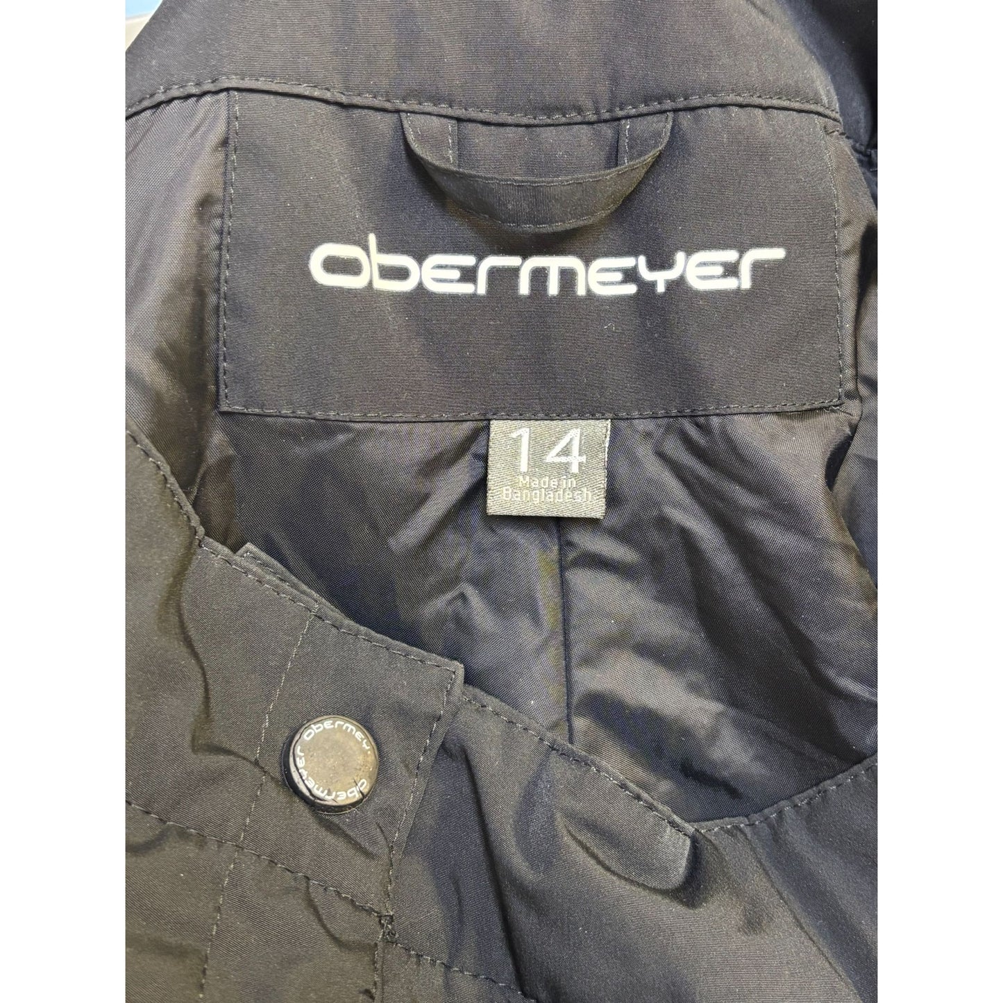 Obermeyer Black Ski Pants Size 14