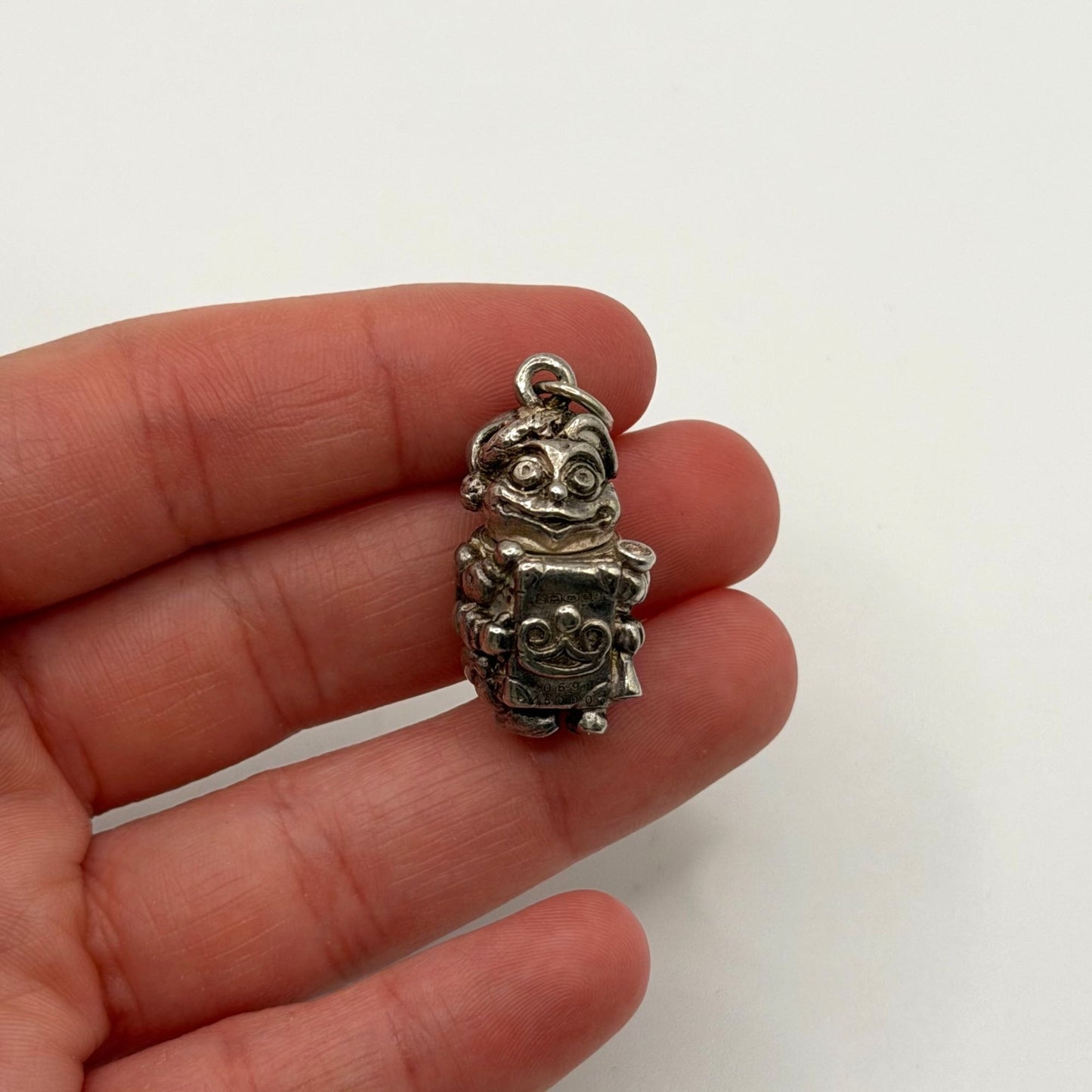 Harmony Kingdom 925 Sterling Silver Lord Byron Pendant W/ Secret Compartment