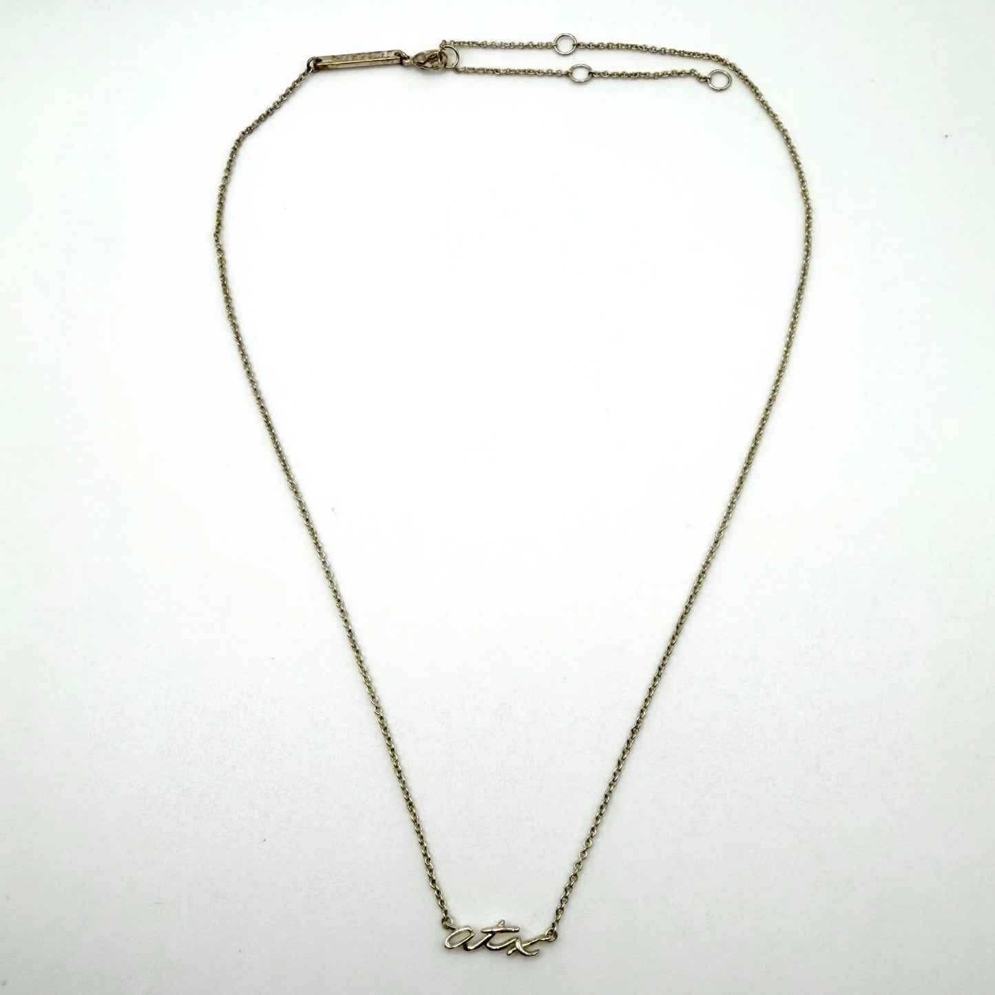 Kendra Scott ATX Gold-Tone Chain Necklace Adjustable Lobster Clasp
