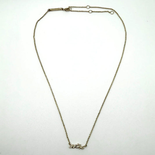 Kendra Scott ATX Gold-Tone Chain Necklace Adjustable Lobster Clasp