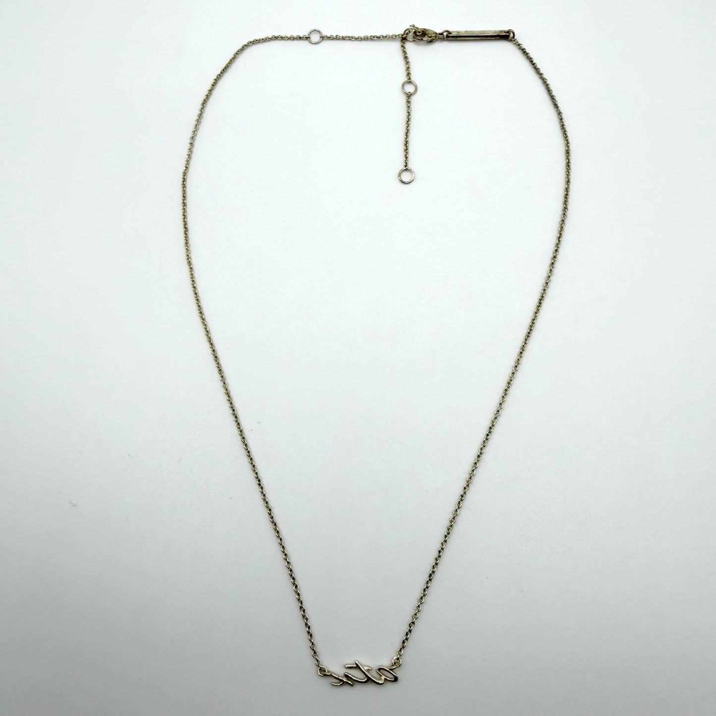 Kendra Scott ATX Gold-Tone Chain Necklace Adjustable Lobster Clasp
