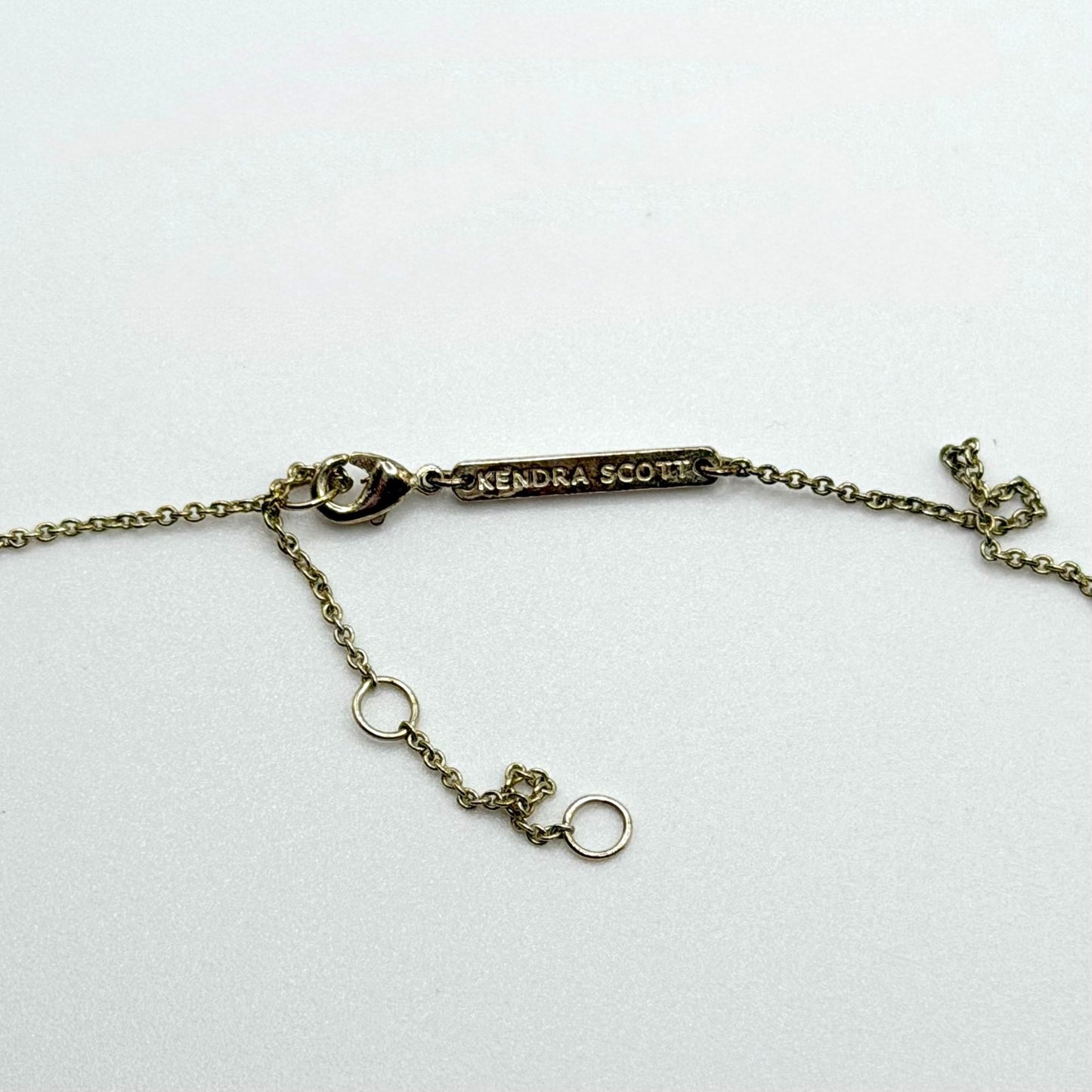 Kendra Scott ATX Gold-Tone Chain Necklace Adjustable Lobster Clasp