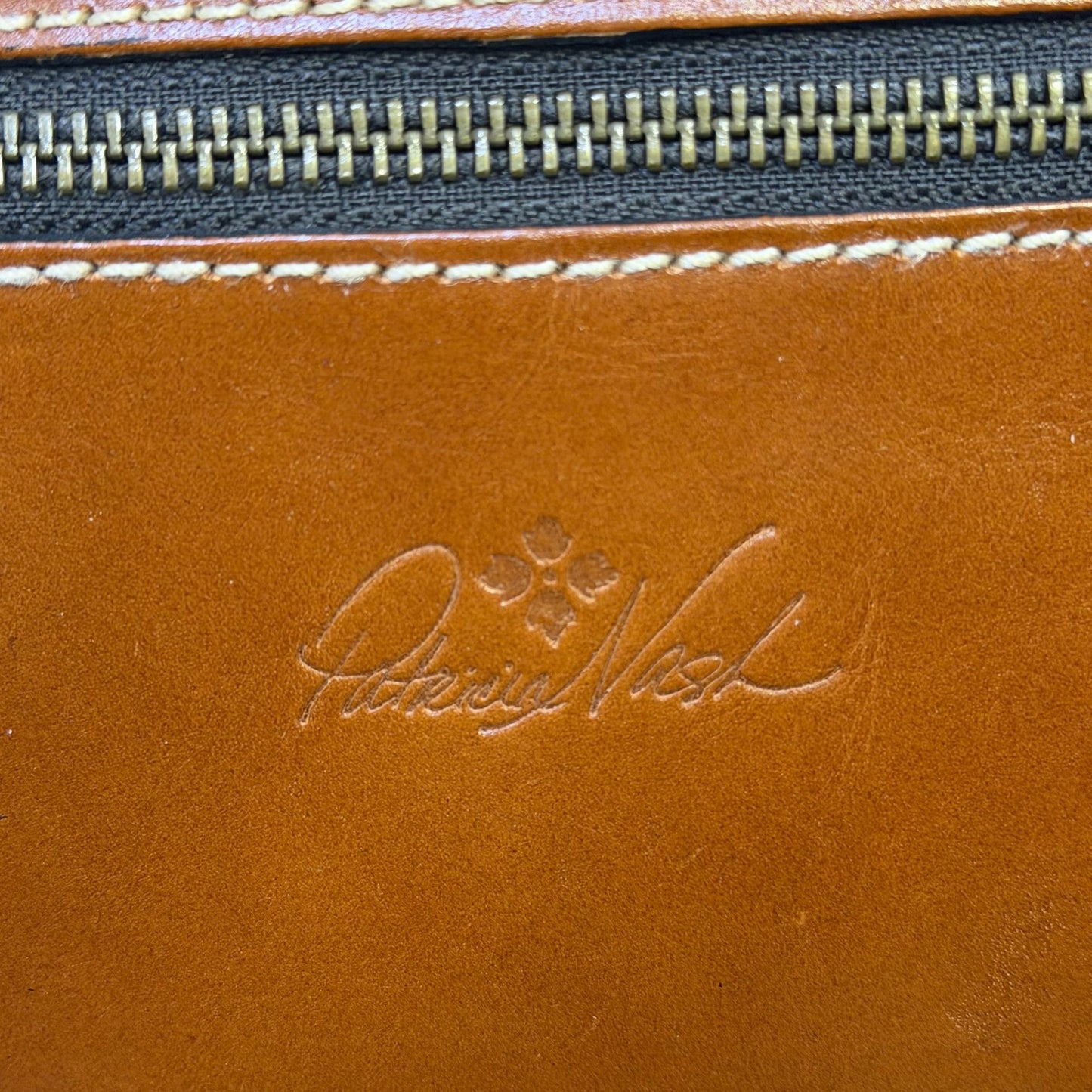 Patricia Nash Leather Envelope Clutch With Floral Tooling Handcrafted