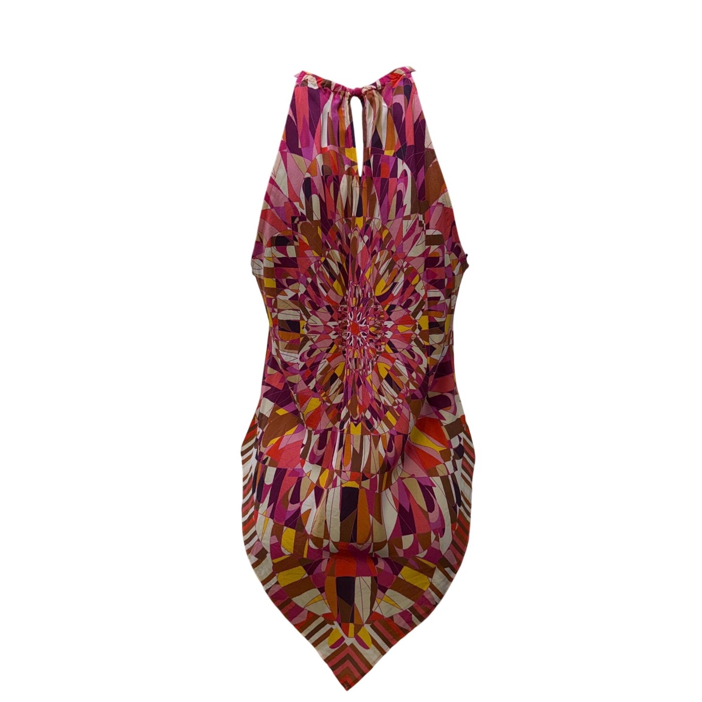 Robert GrahamPink Multi Halter Top Blouse L