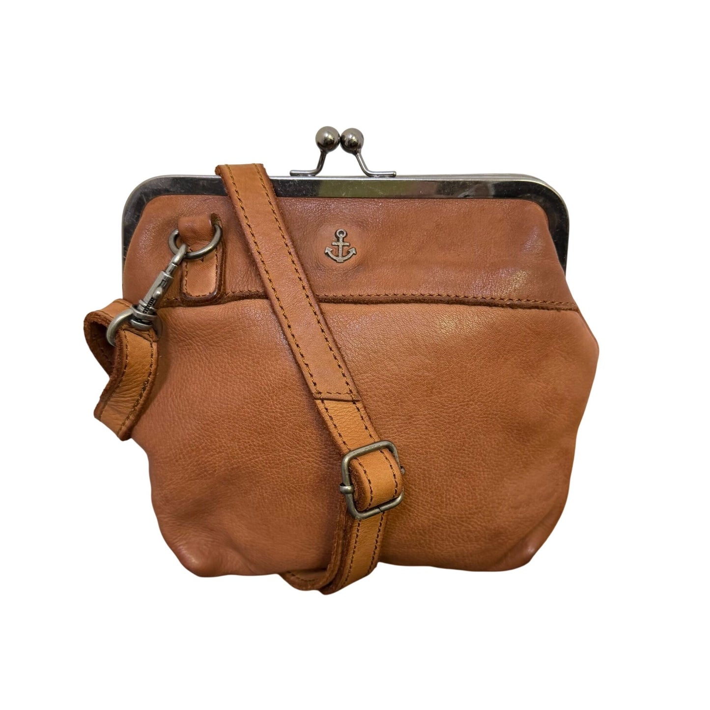 Harbour 2nd Leather Crossbody Bag Brown With Adjustable Strap