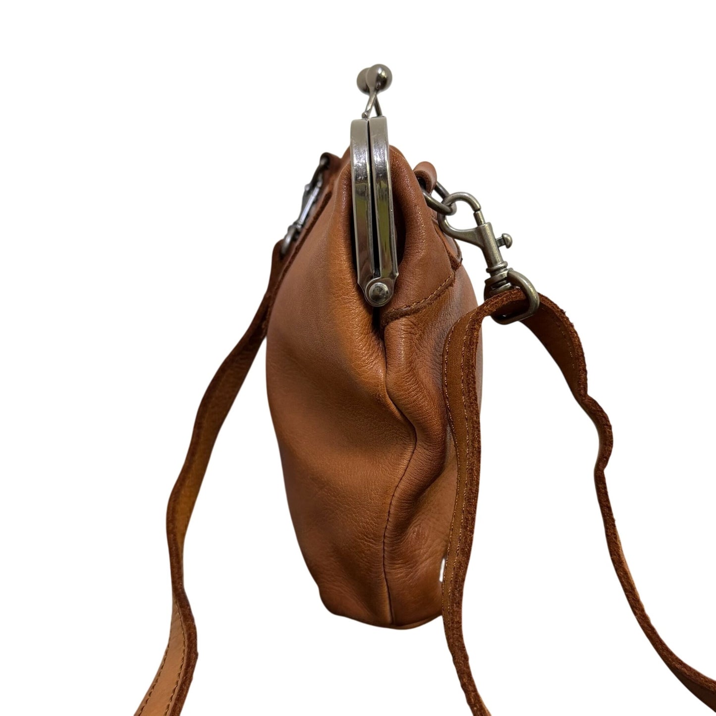 Harbour 2nd Leather Crossbody Bag Brown With Adjustable Strap