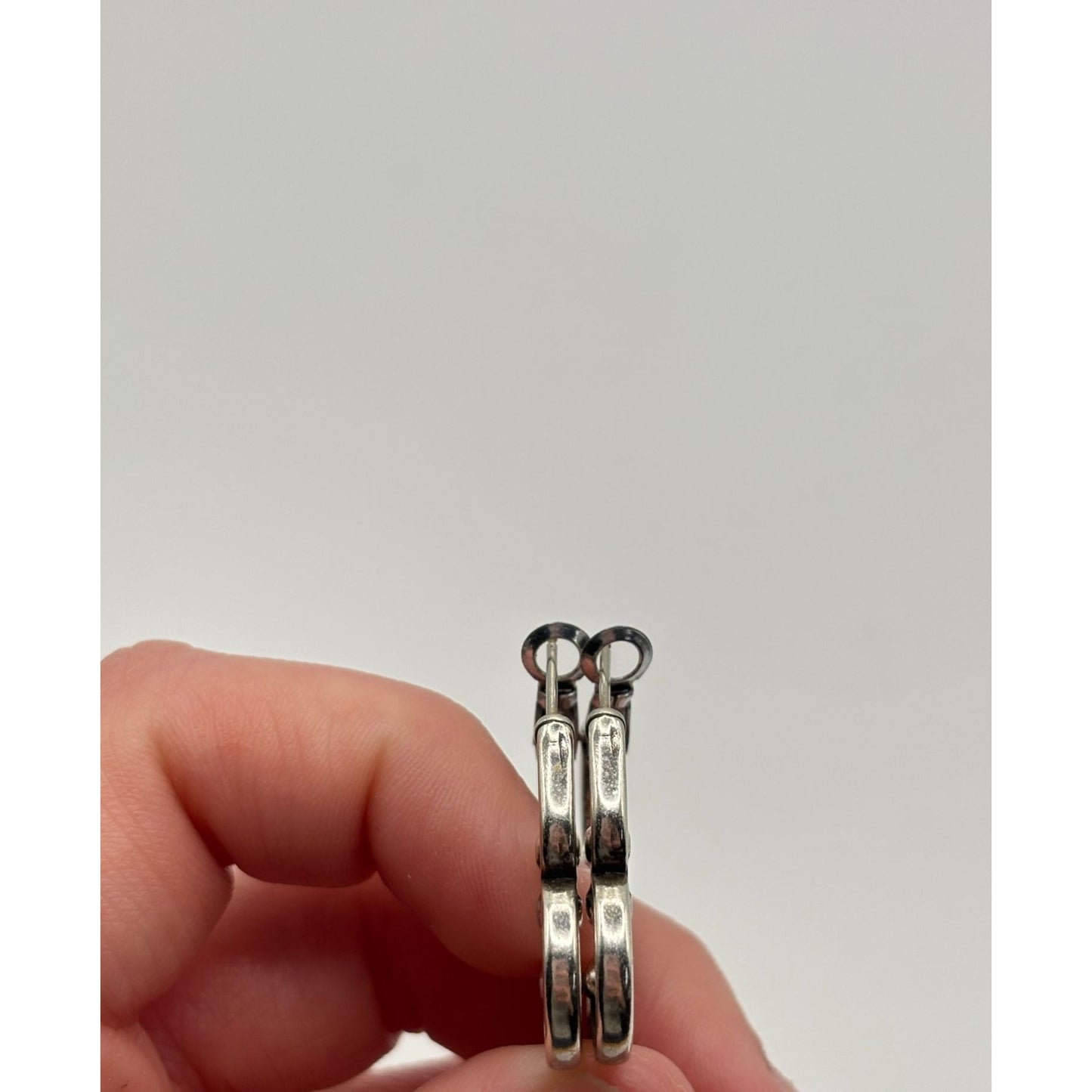 Brighton Silver Tone Hoop Toledo Earrings