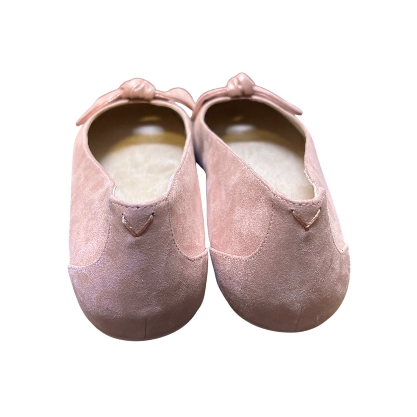 Vionic Pink Bow Knot Flats Size 11
