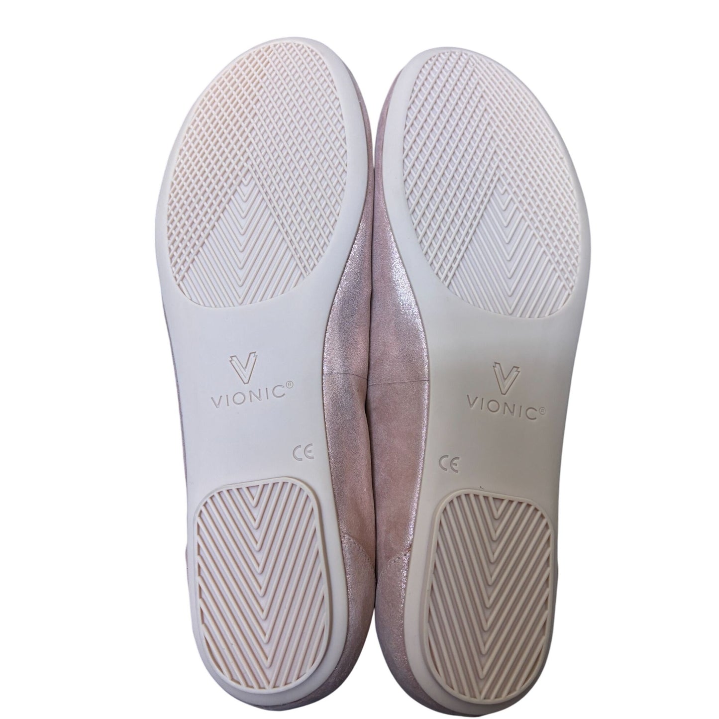 Vionic Pink Bow Knot Flats Size 11