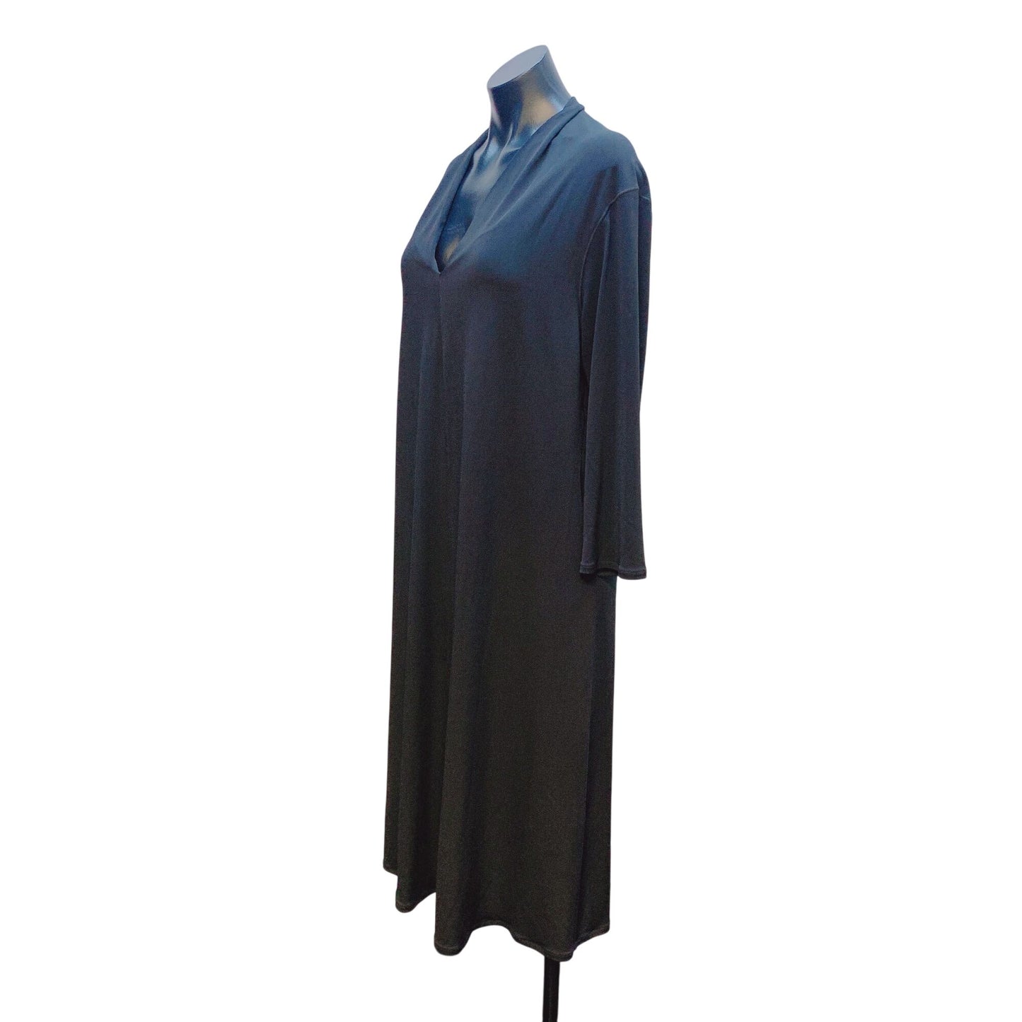 NWT Black Eva Varro Long Sleeve Maxi Dress XL