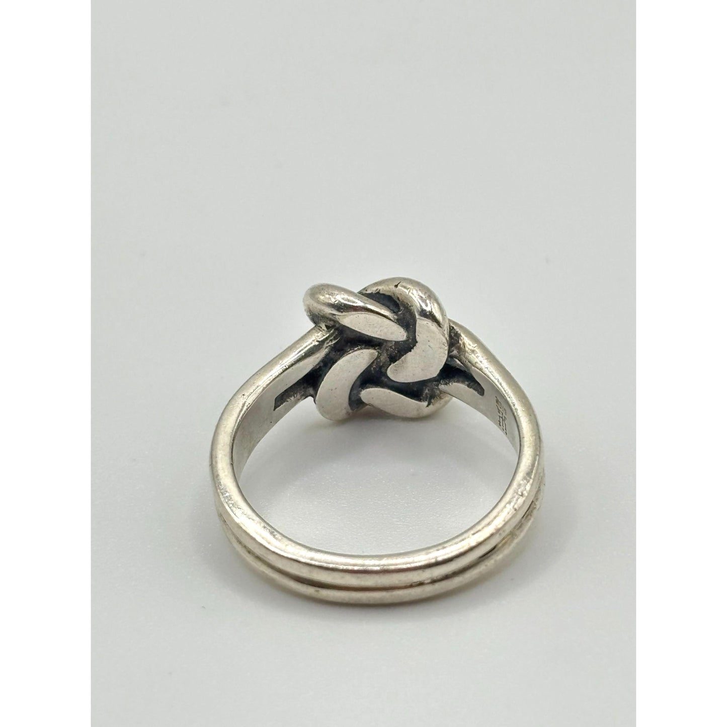 James Avery 925 Sterling Silver Rare Retired Love Knot Ring Size 9
