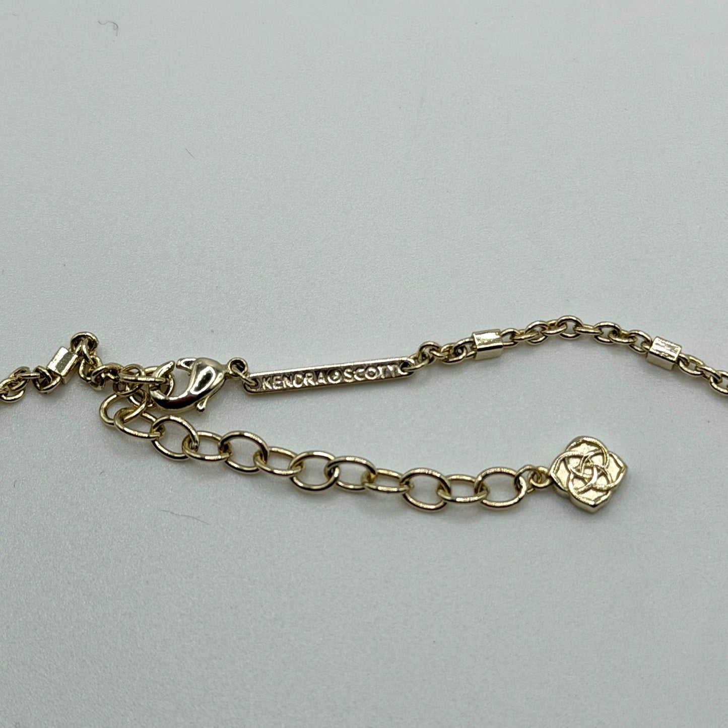 Kendra Scott Addison Pavé Bar & Baguette Cubic Zirconia Layered Necklace Gold Plated