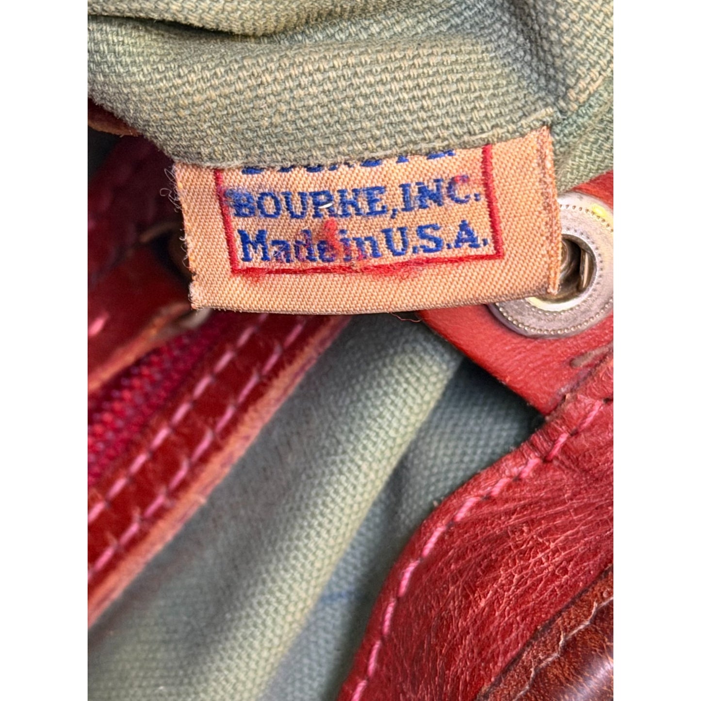 Dooney & Bourke Vintage Plaid Canvas & Leather Shoulder Bag With Adjustable Straps