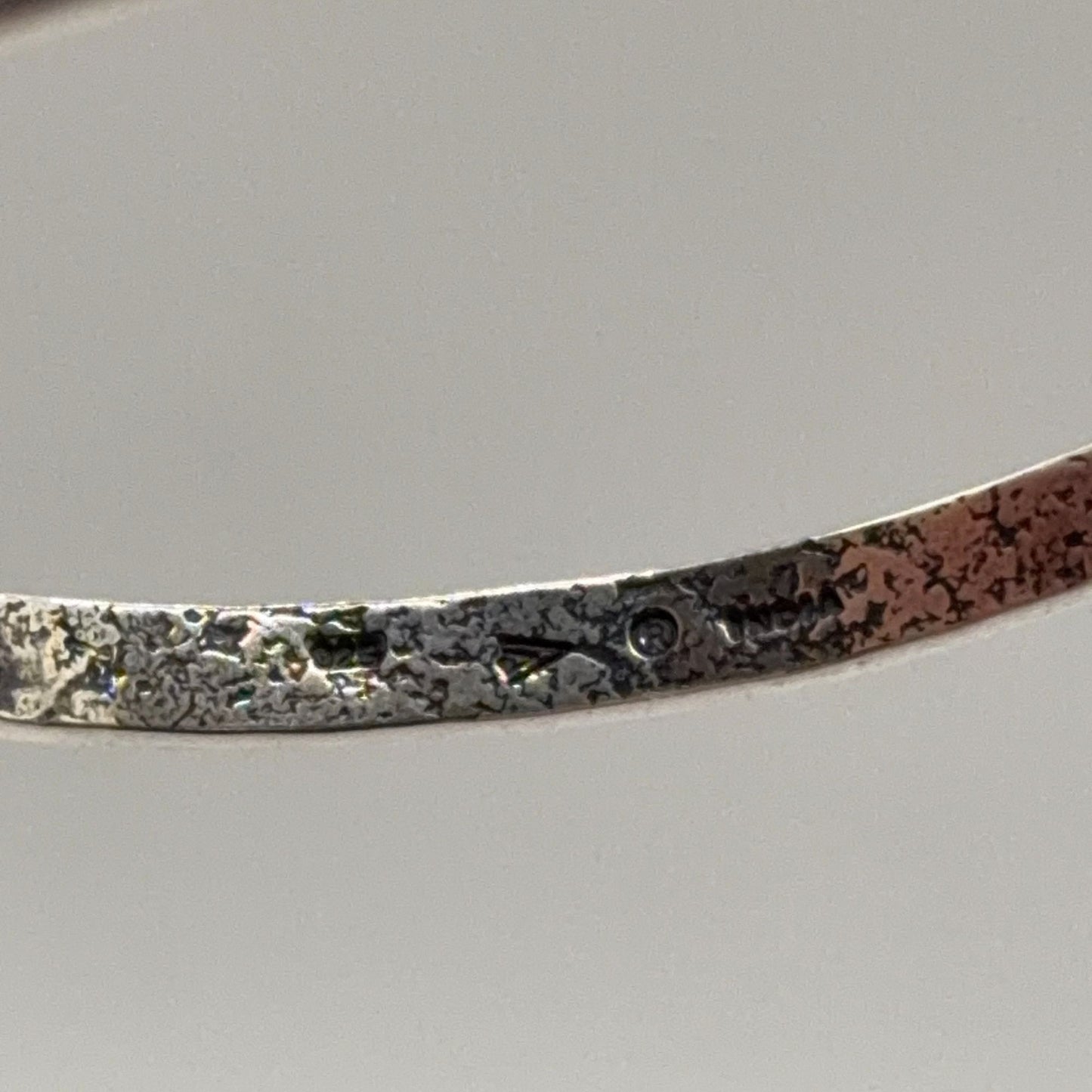 Silpada Hammered Sterling Silver Open Hoop Earrings 925