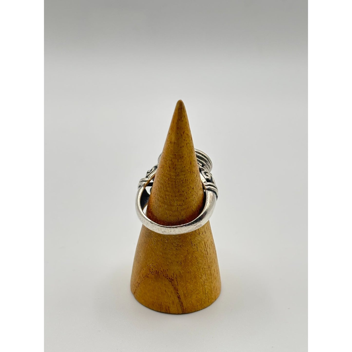 Black Onyx 925 Sterling Silver Filigree Ring Size 7.5