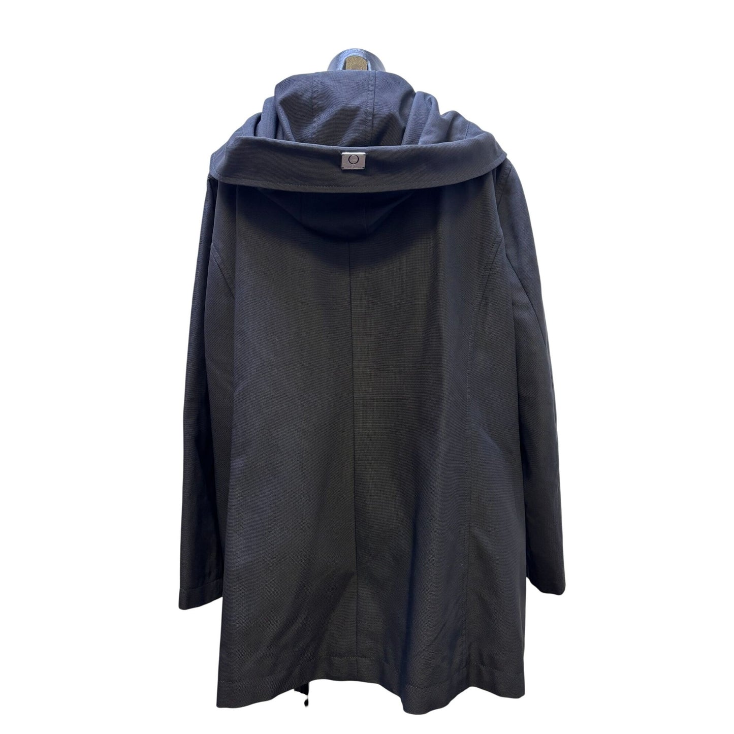 Marina Rinaldi Voyage Black Hooded Jacket XL