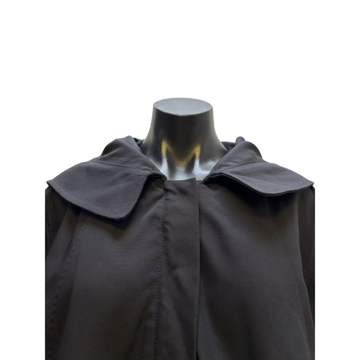 Marina Rinaldi Voyage Black Hooded Jacket XL