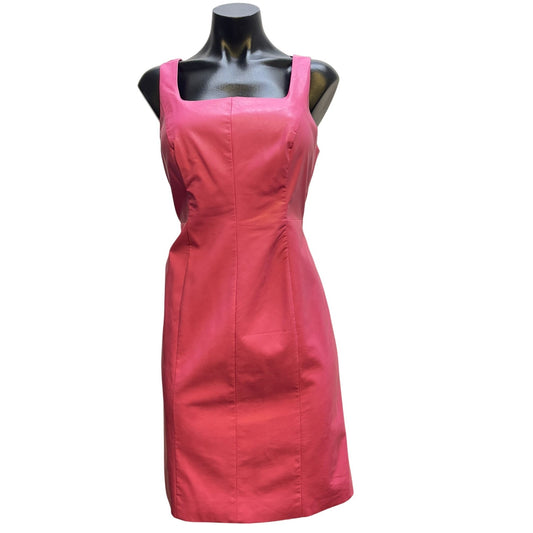 Tyler Böe Pink Sleeveless Sheath Dress 4