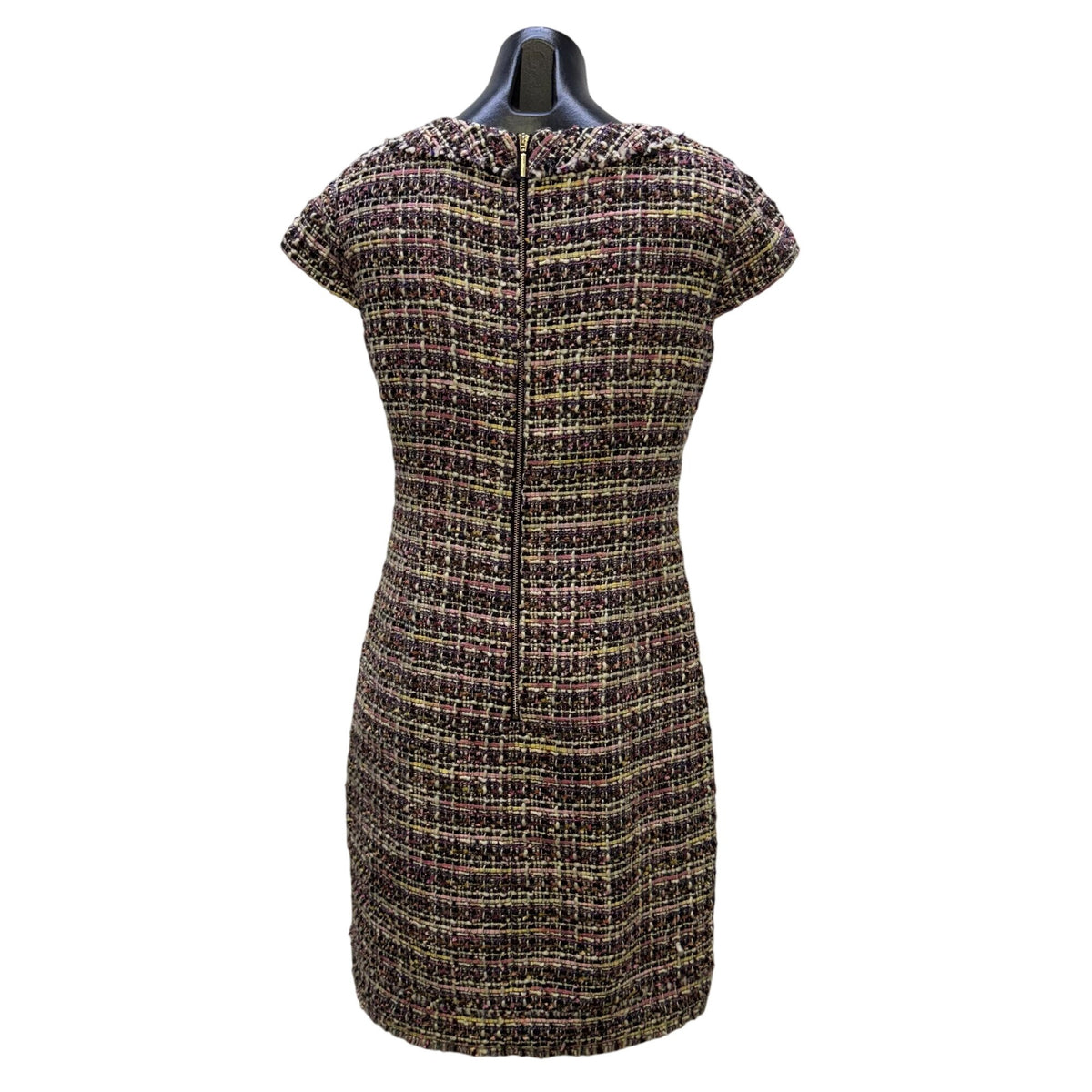 Karl Lagerfeld Paris Dress Pink Black Yellow Size 8